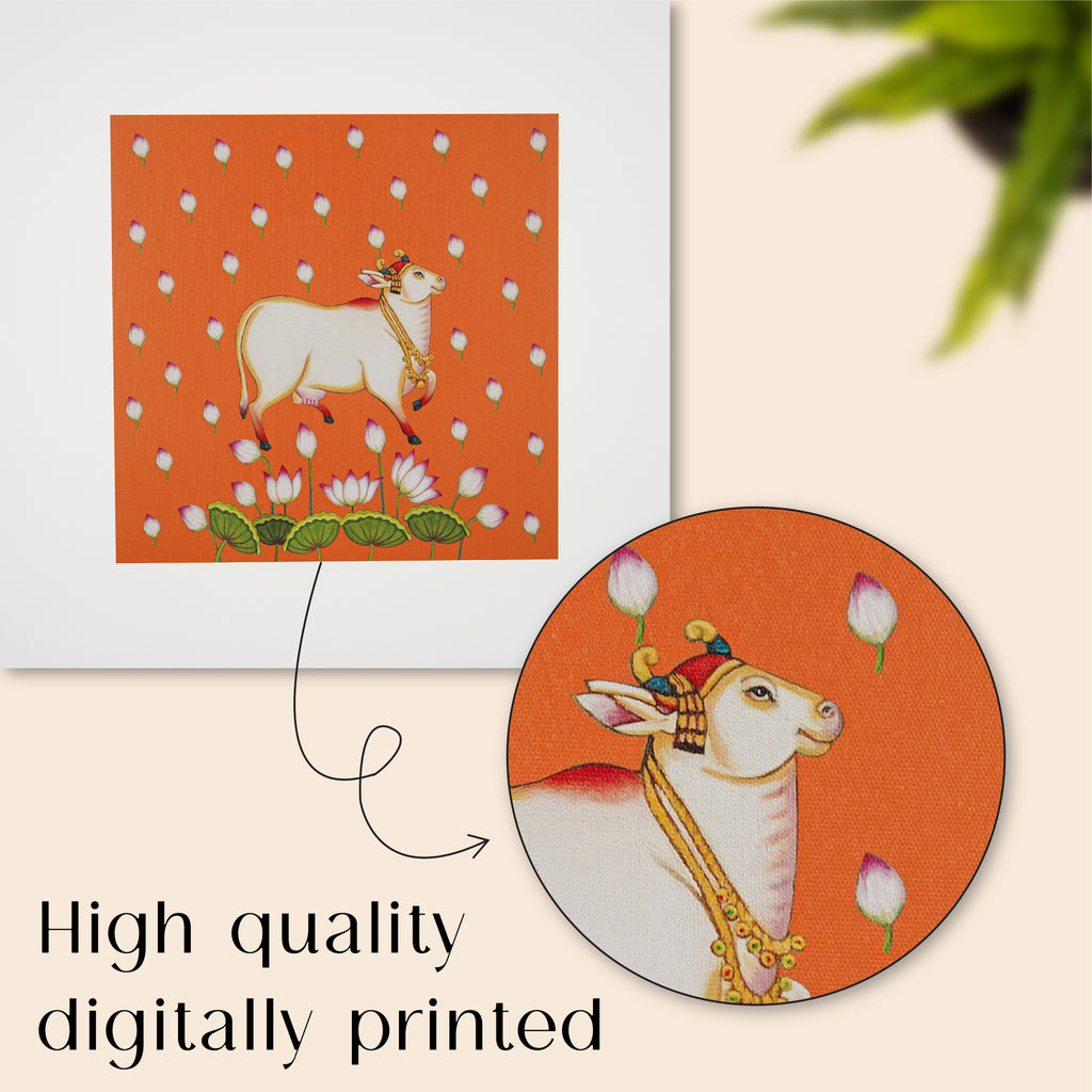 Cow Painting Set of 4