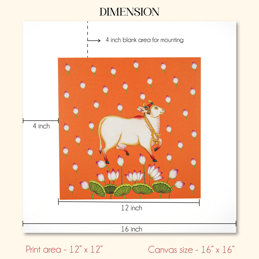 Cow Painting Set of 4